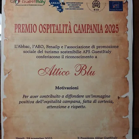 Attico Blu Apartmán